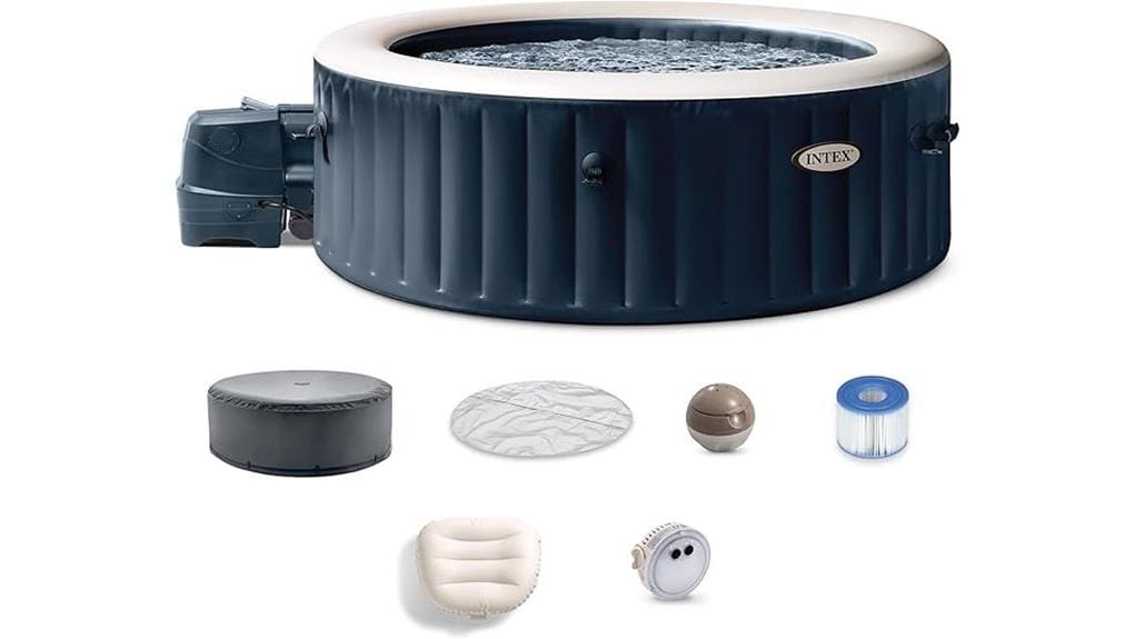 inflatable portable bubbling spa