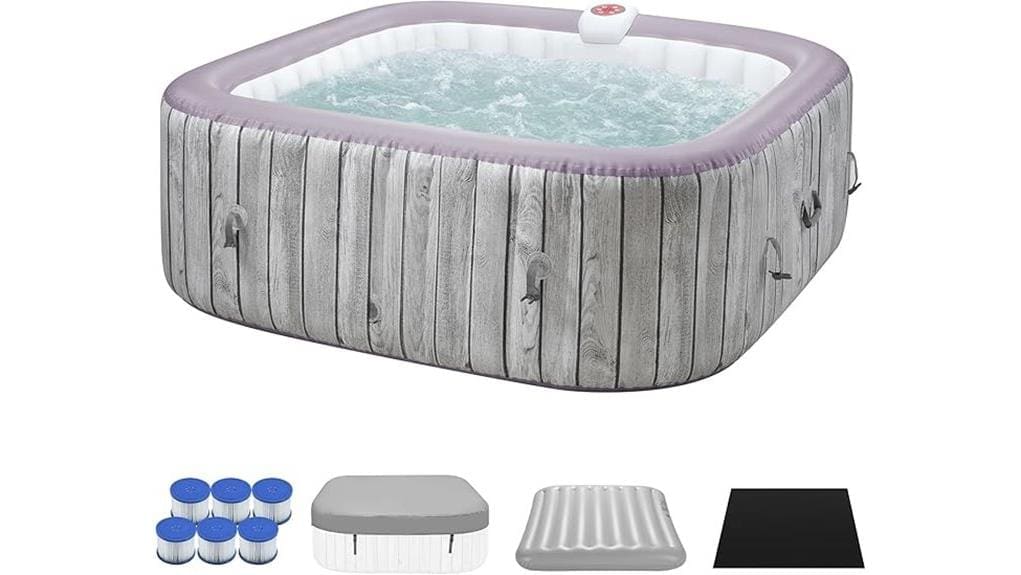 inflatable uhomepro hot tub