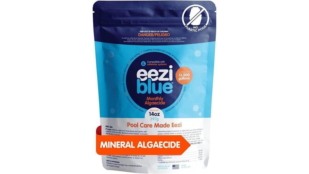 monthly pool algaecide review