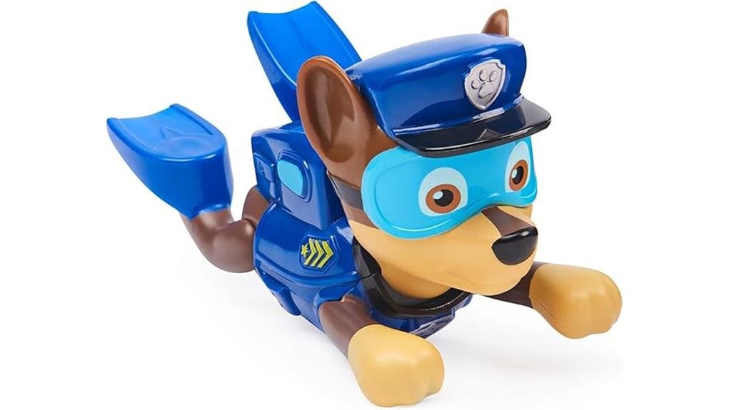 paddling chase themed water toy