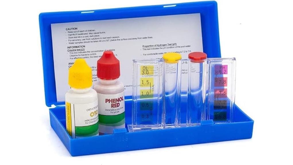 pool chemical test kit