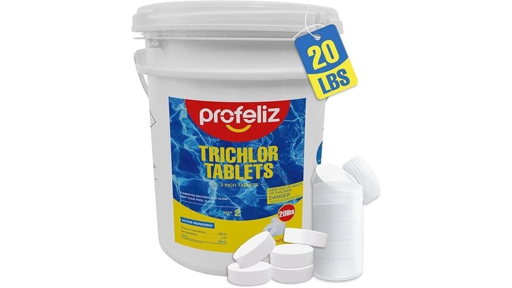 pool chlorine tablet review