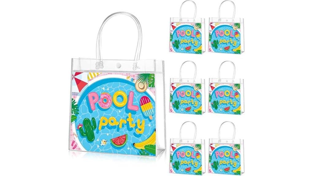 pool party favor bags