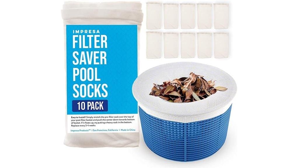 pool skimmer sock pack