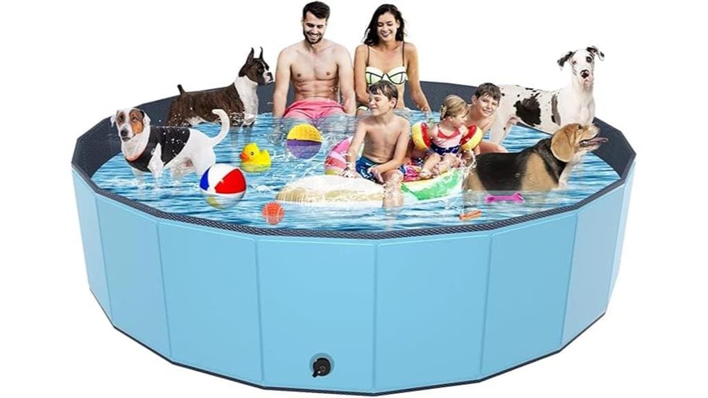 portable collapsible pet pool