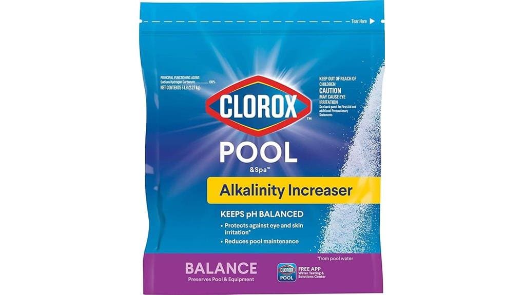 raises pool alkalinity levels