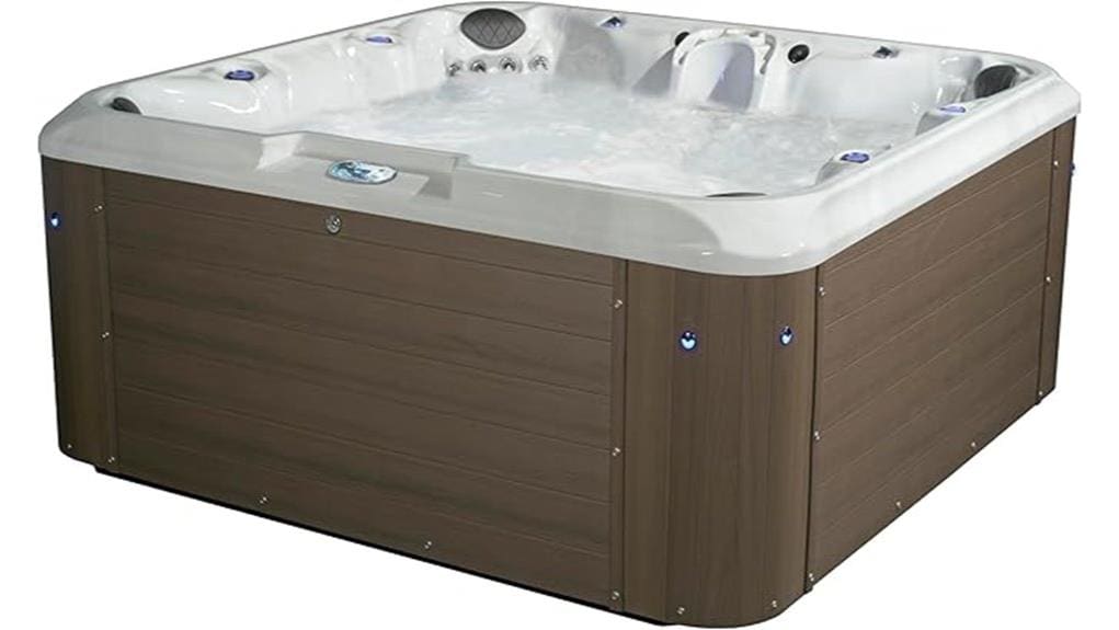 seven person 100 jet spa