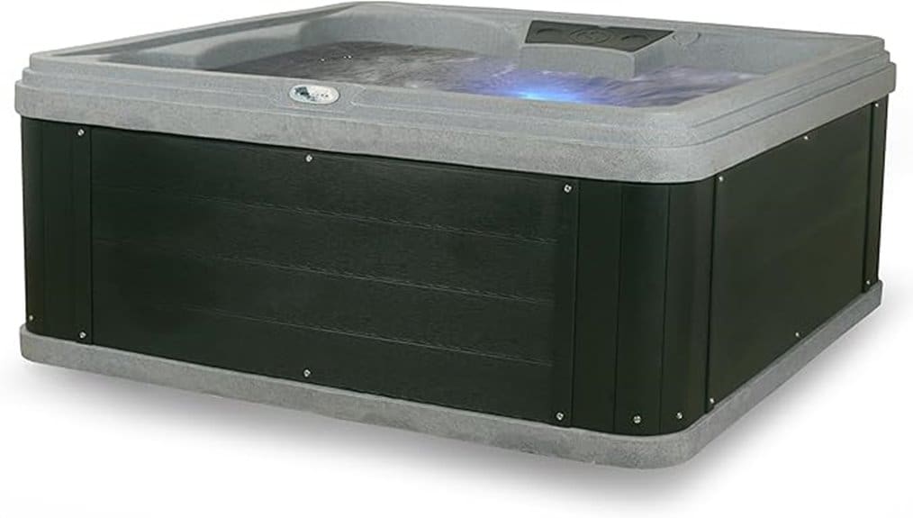 seven person thirty jet spa