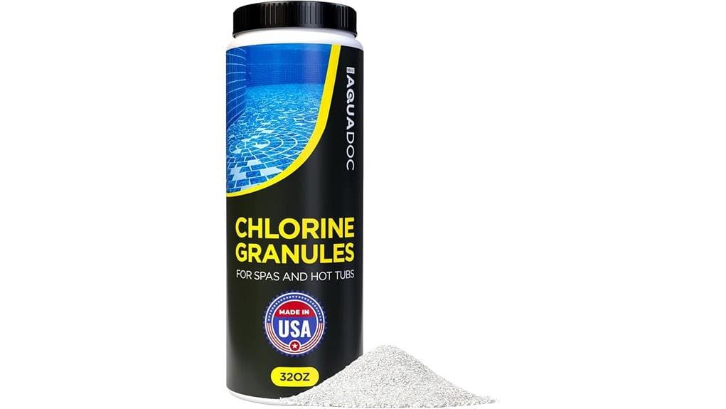 spa chlorine hot tub sanitizer