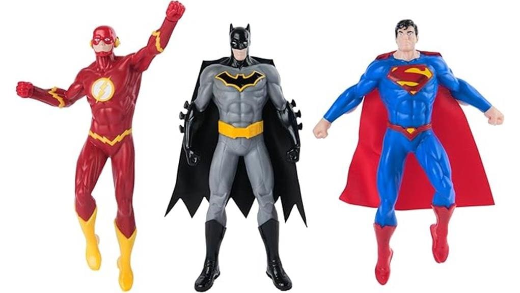 swim toys feature dc characters