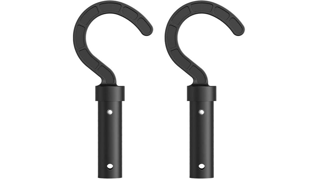 two pack robotic cleaner hooks