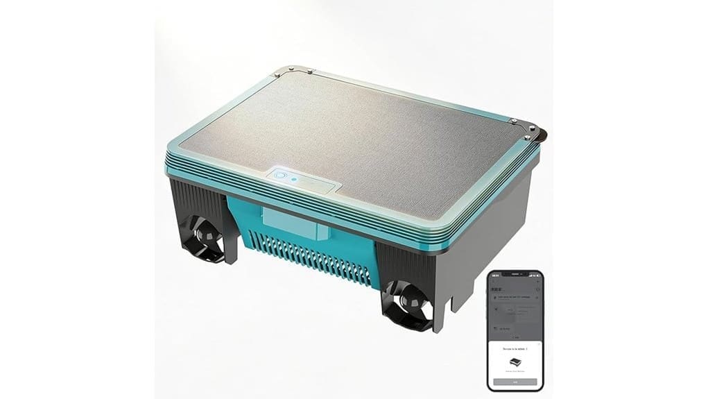 app controlled above ground cleaner