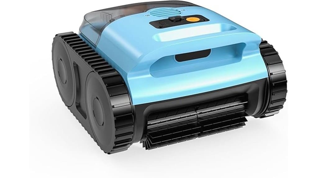 automated pool vacuuming performance