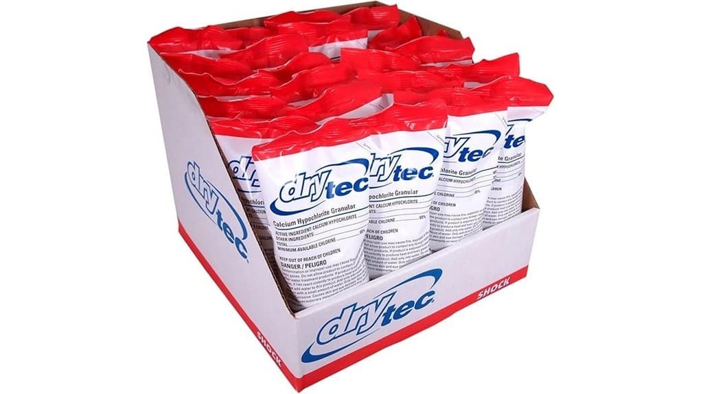 calcium hypochlorite pool shock