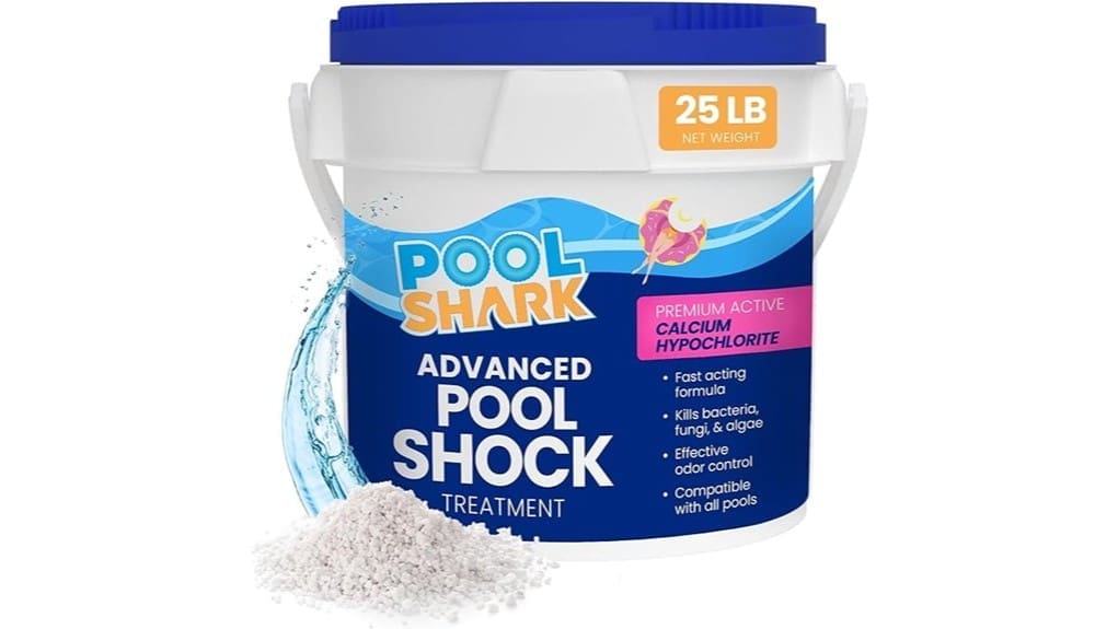 calcium hypochlorite pool shock