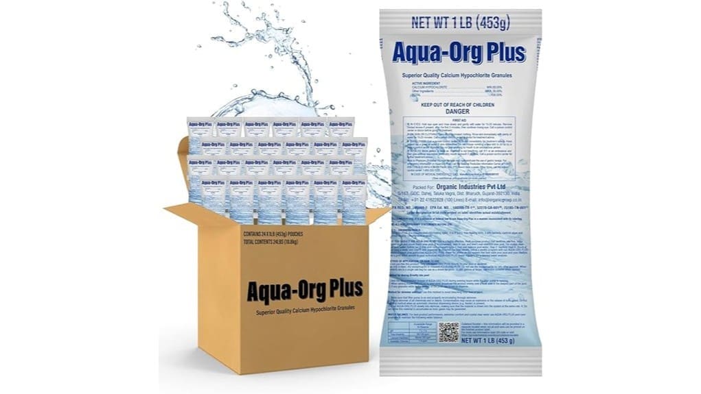 calcium hypochlorite pool shock