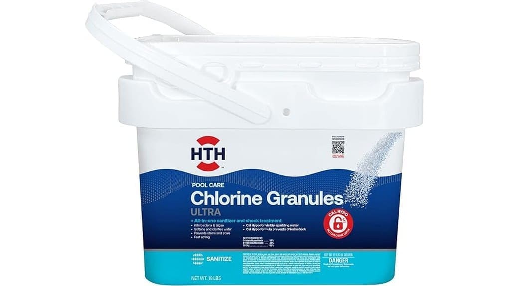 chlorine granules for pools