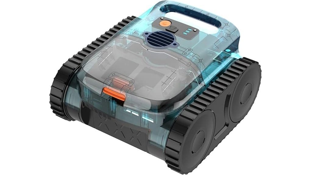 cordless robotic pool cleaner