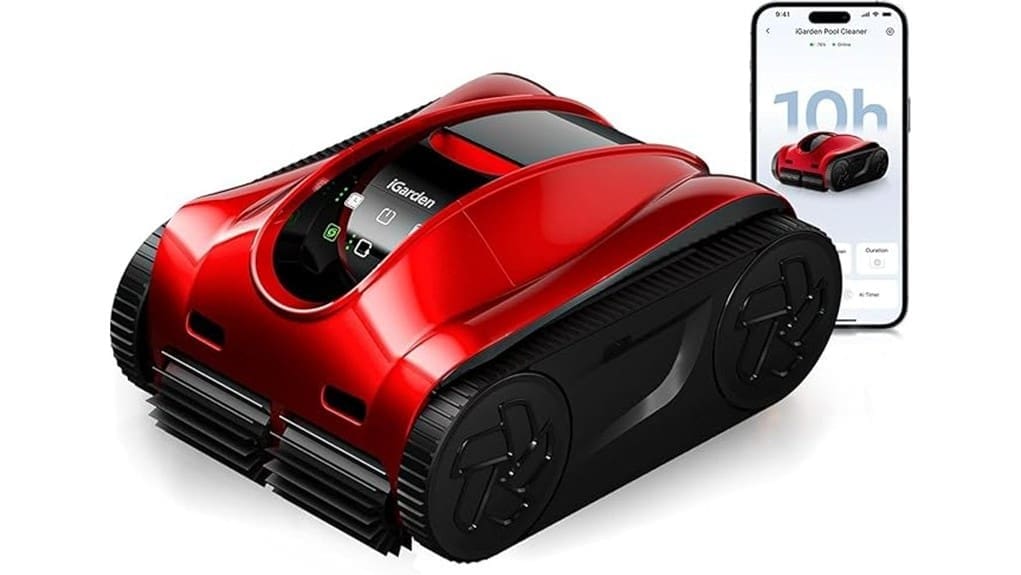 cordless robotic pool cleaner