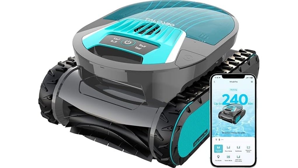 cordless robotic pool cleaner