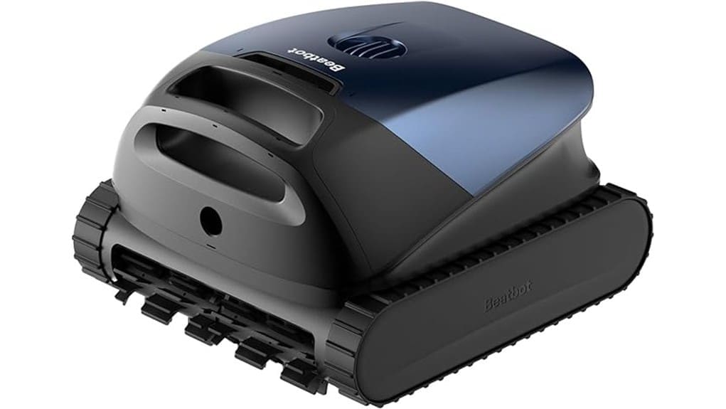 cordless robotic pool vacuum