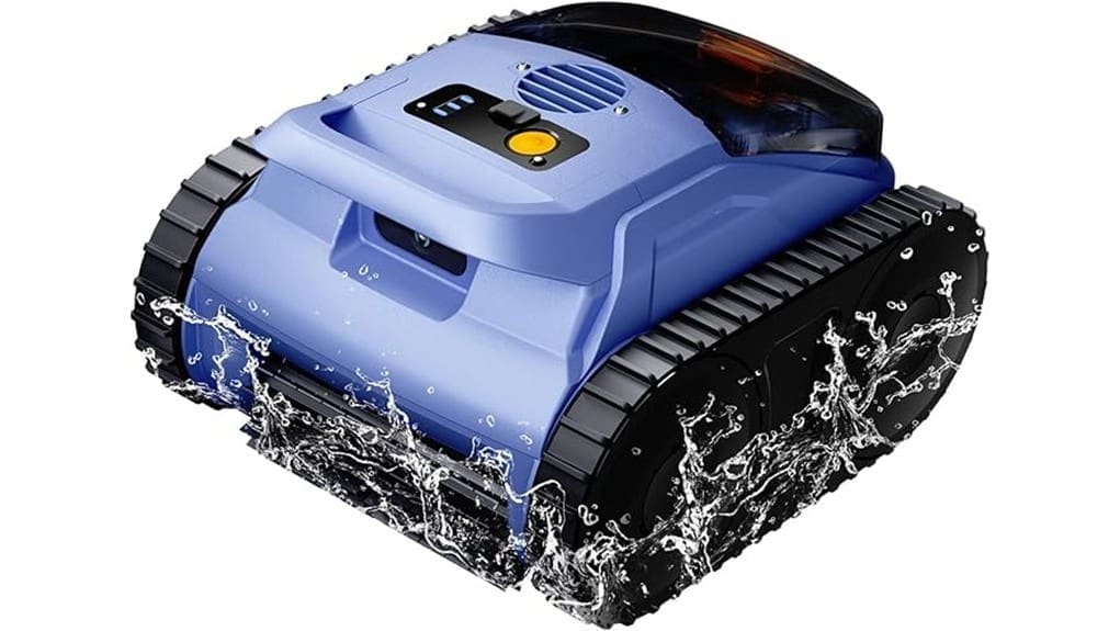 cordless robotic pool vacuum