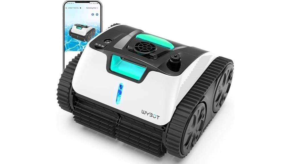 cordless wybot premium poolvacuum