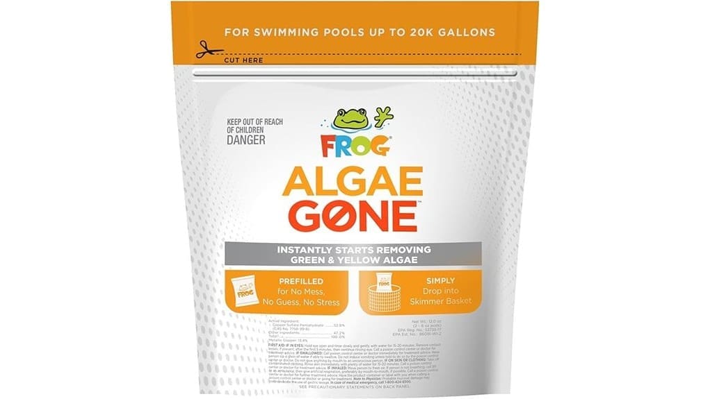 fast acting granular algae remover