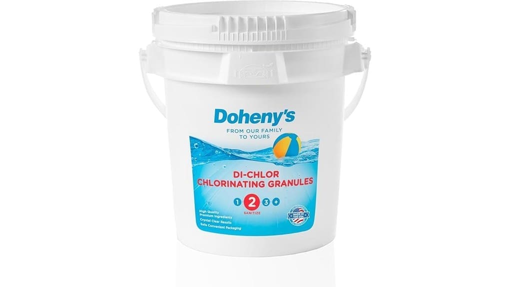 granular chlorine pool treatment
