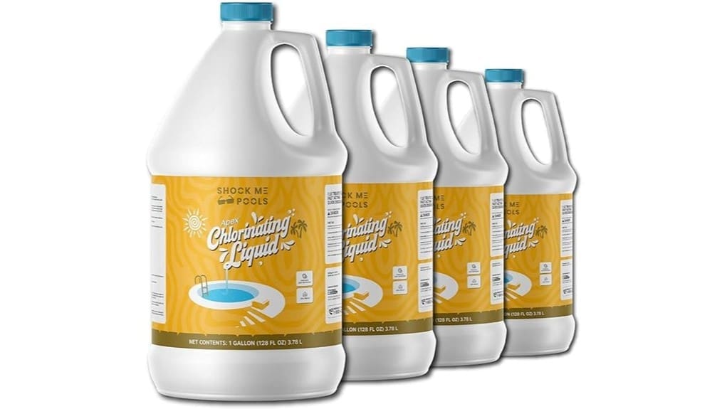 harsh bleach like chlorine odor