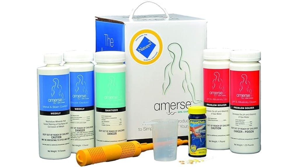 hot tub chlorine treatment kit