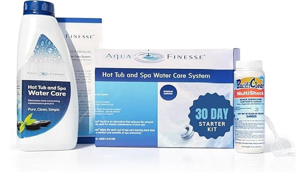 hot tub dichlor starter kit