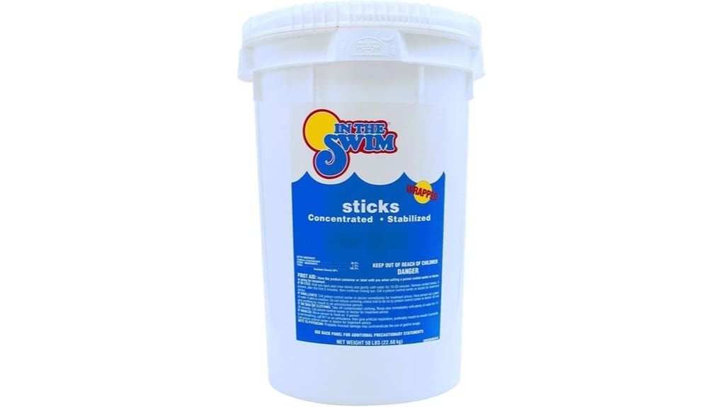 in the swim chlorine sticks