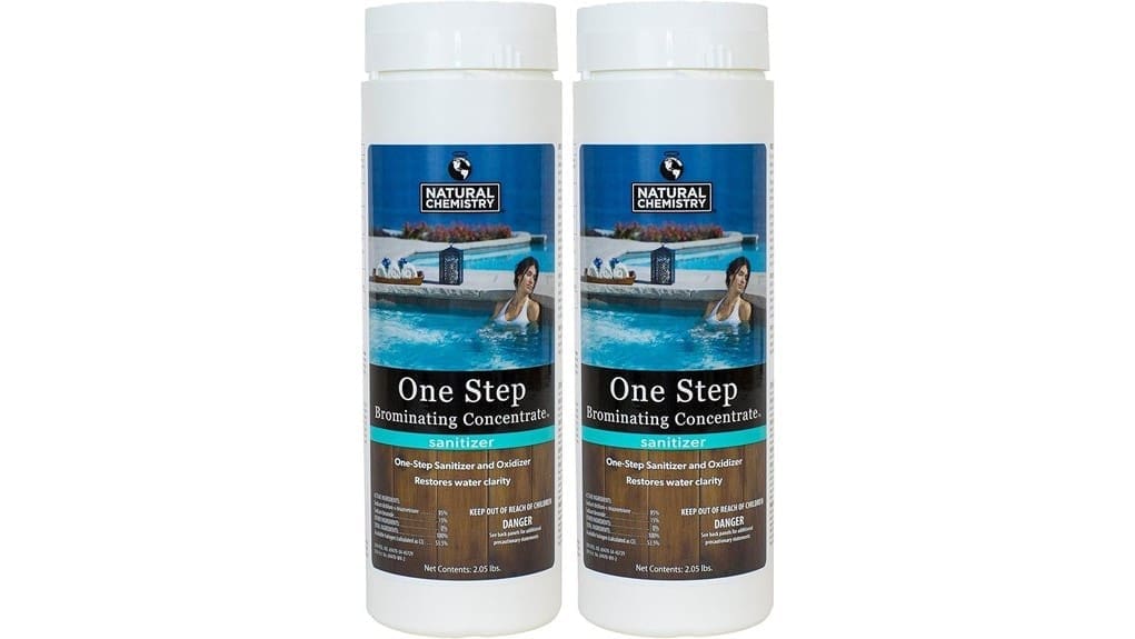 one step bromine spa sanitizer