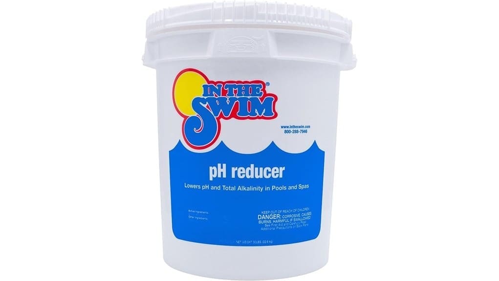 ph lowering granular pool chemical