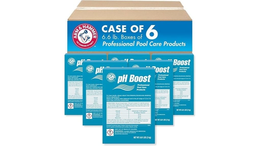 ph raising pool treatment product