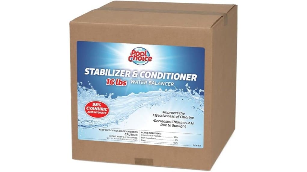 pool stabilizer 16 pound container