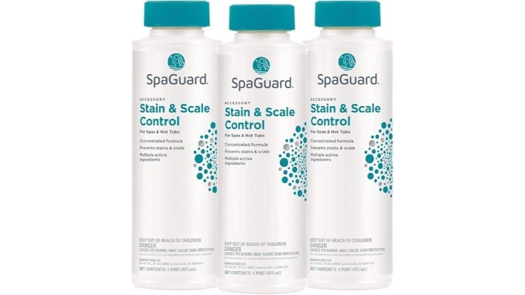 pool stain and scale control