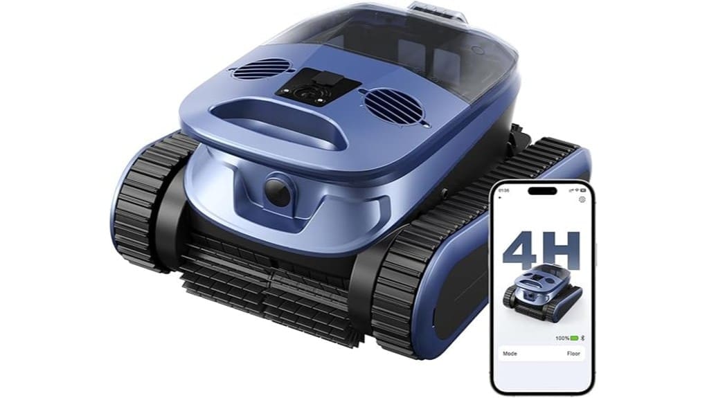 powerful 5600gph robotic cleaner