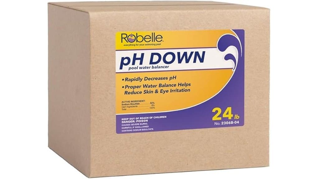 robelle 24 pound pool ph down