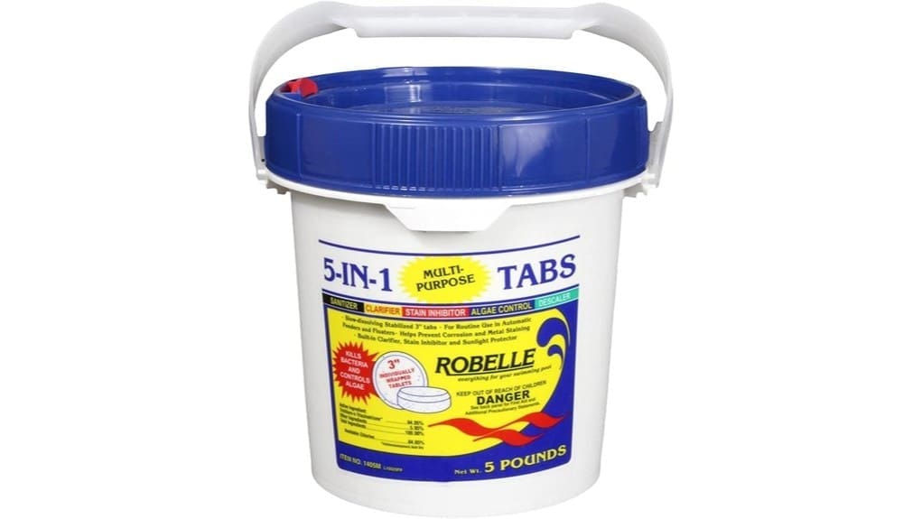 robelle 5 pound 5 in 1tabs