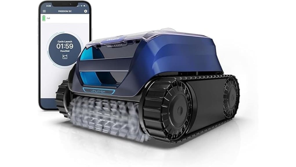 robotic cordless pool cleaner