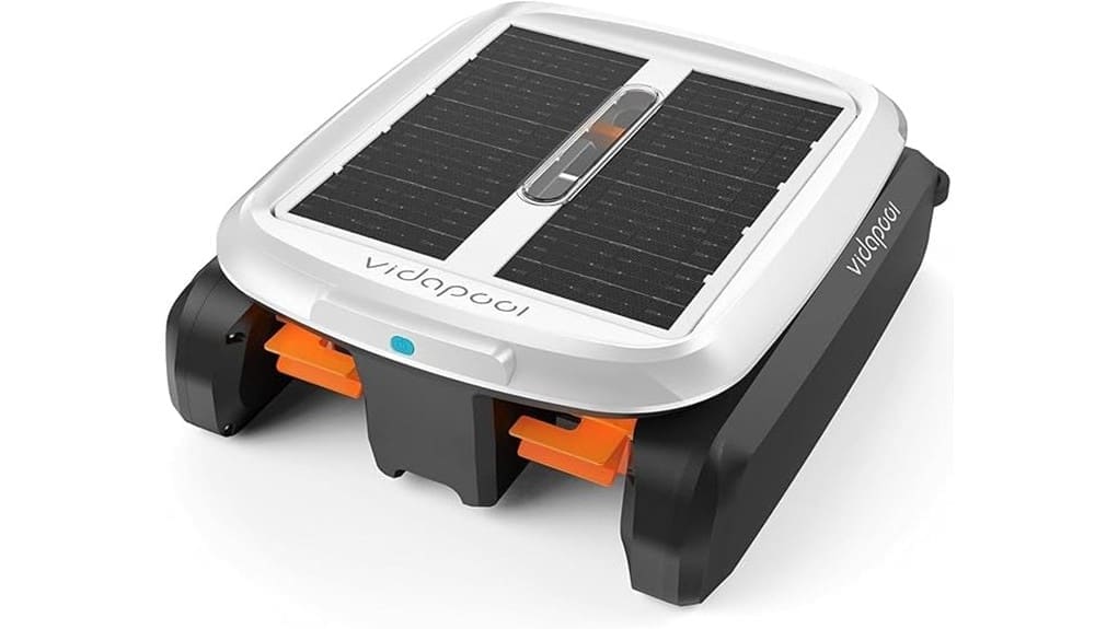 solar powered automatic pool skimmer
