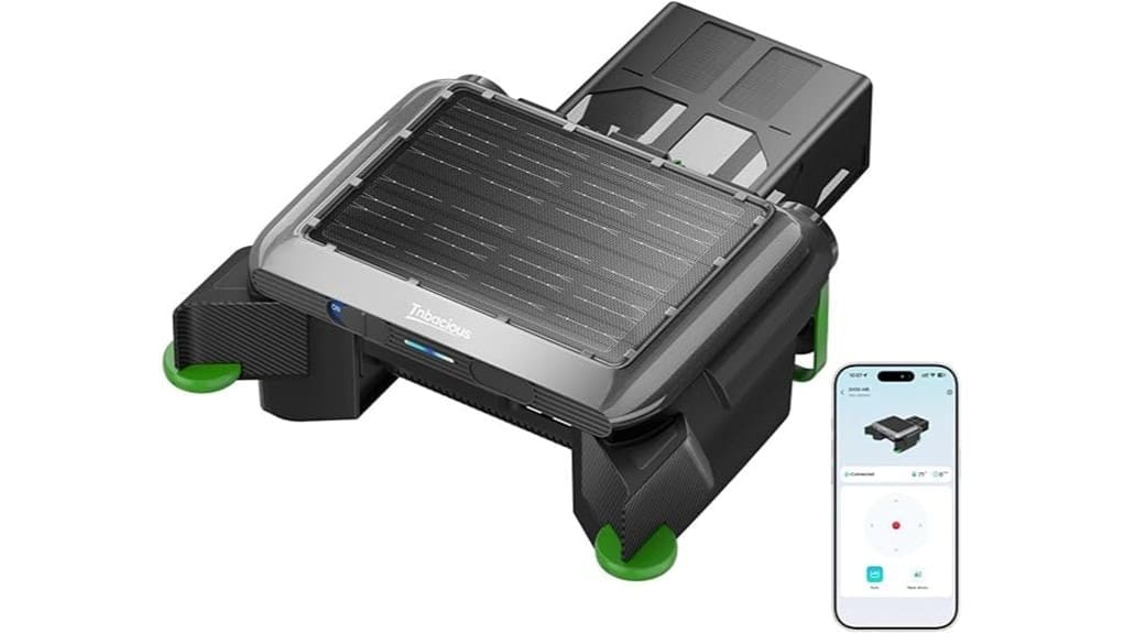 solar powered pool surface skimmer