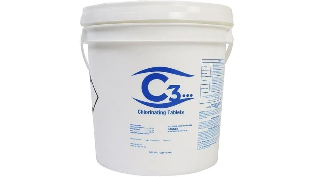 stabilized 3 inch chlorine tablets