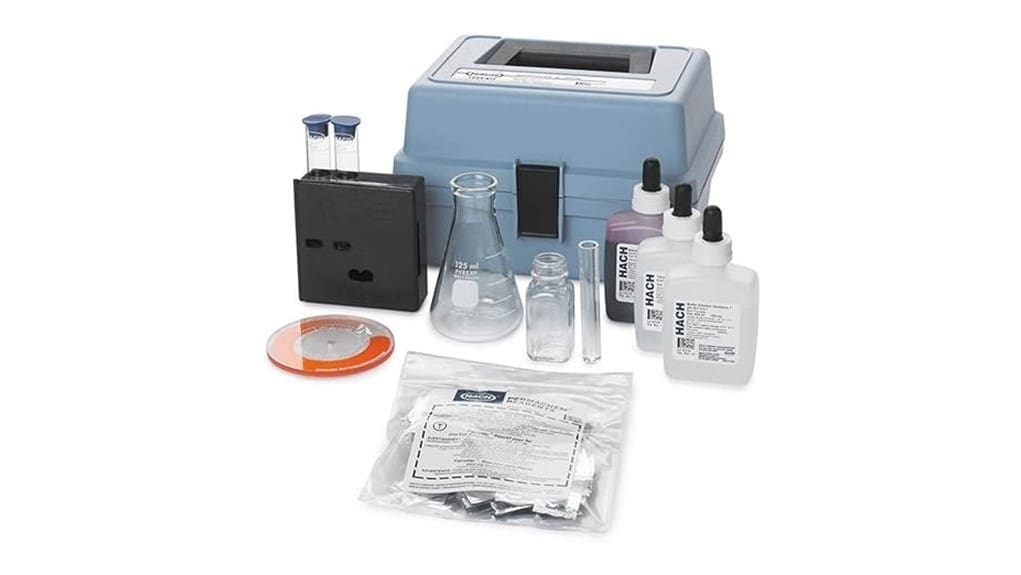 water hardness and iron testing