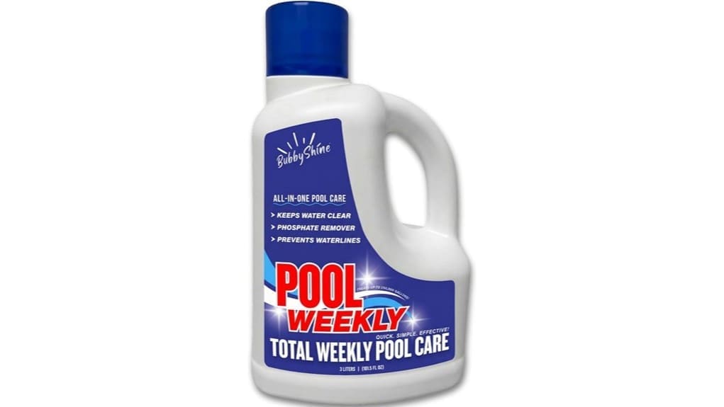 weekly pool treatment review