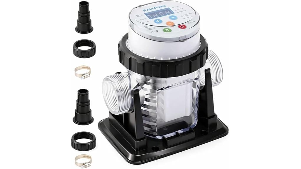 above ground salt chlorination system
