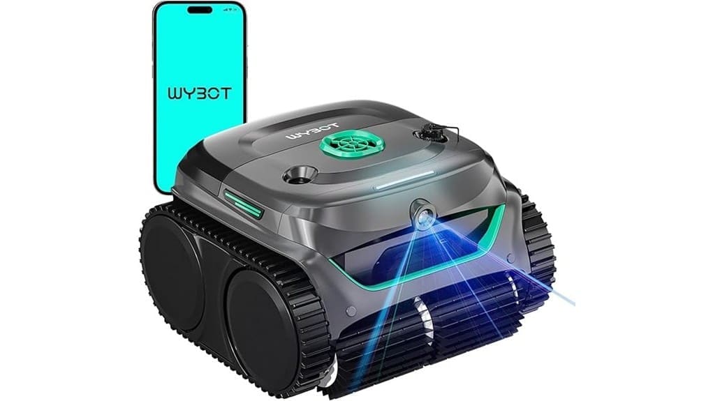 ai powered robotic pool cleaner
