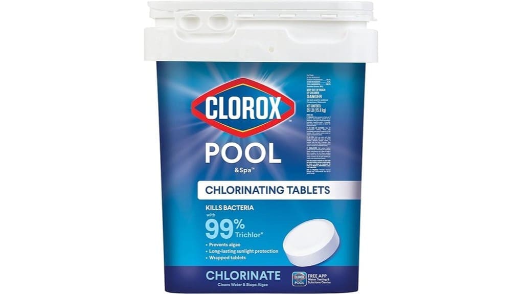 chlorinating 3 inch pool tablets